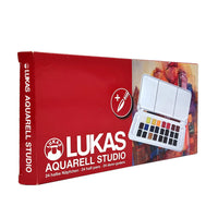 Sada akvarelových barev LUKAS Studio v plastovém boxu - 24 ks