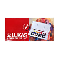Sada akvarelových barev LUKAS Studio v plastovém boxu - 24 ks