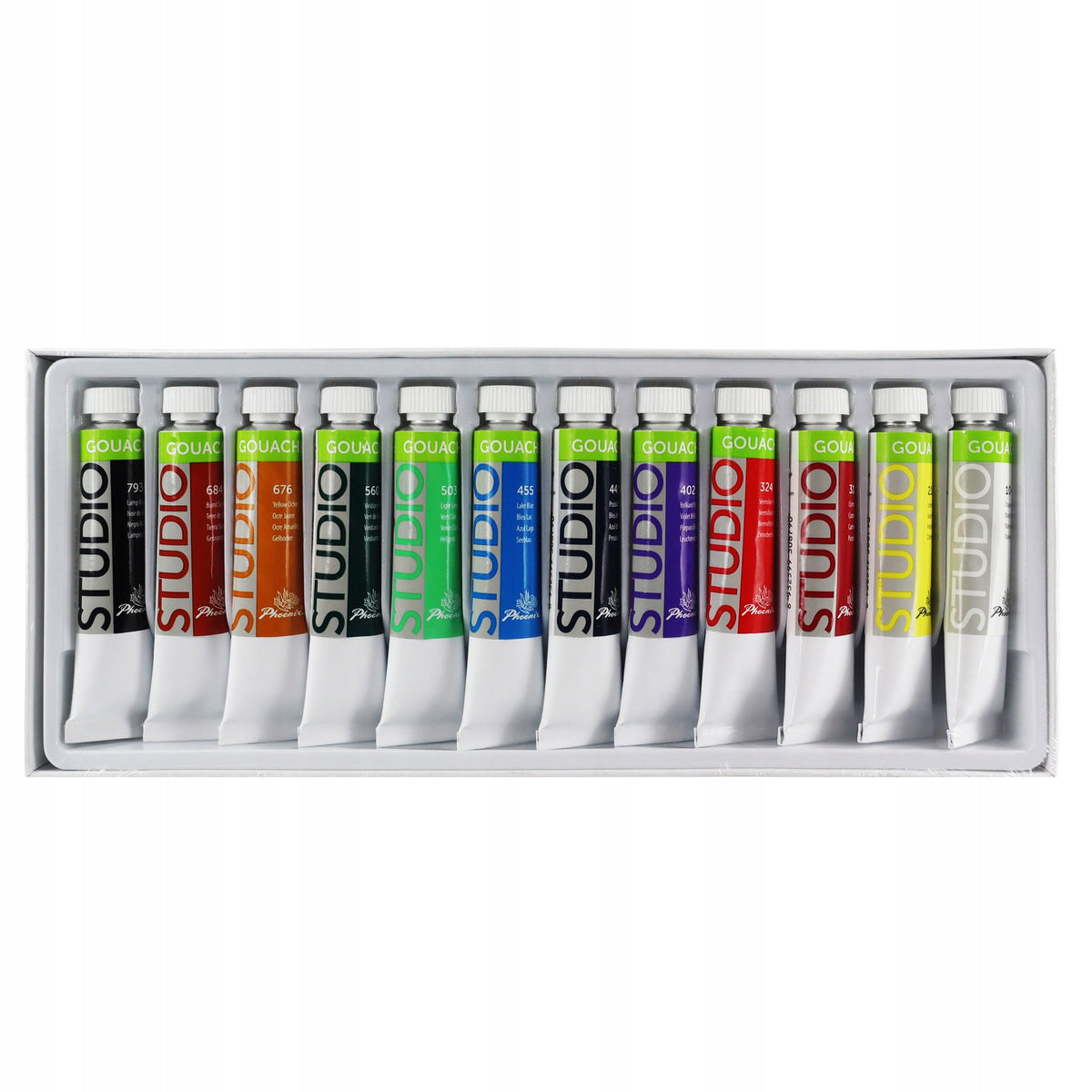 Sada gvašových barev Phoenix 12–24 x 12 ml