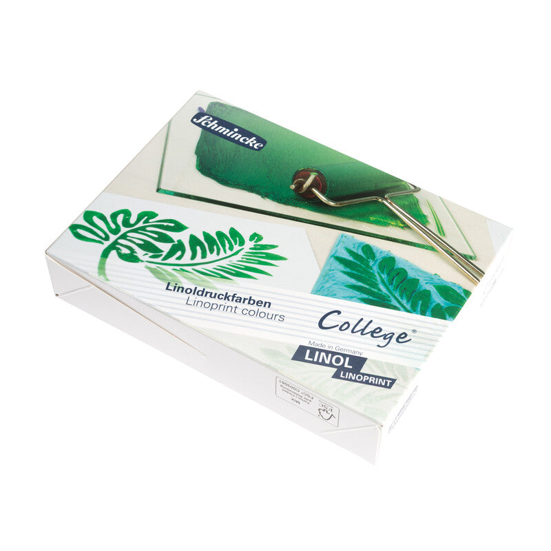Sada linorytových barev Schmincke College Linol, 5 x 75 ml, základní barvy