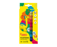 Sada modelovacích hmot JOVI přírodní plastelína 10 x 15 g
