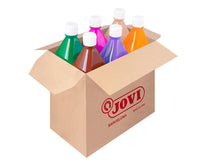 Sada tekutých temperových barev JOVI Premium 6 x 1000 ml – varianta B