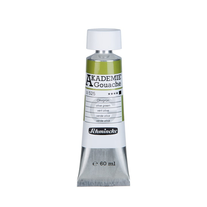 Schmincke Akademie kvašové barvy v tubě 60 ml – 525 olivovozelená