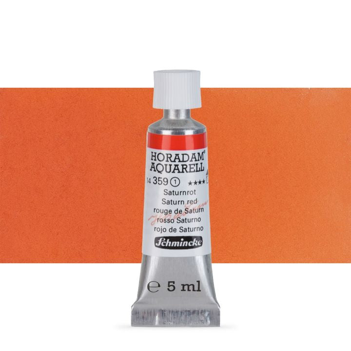 Schmincke Horadam akvarelové barvy v tubě 5 ml – 359 Saturn red