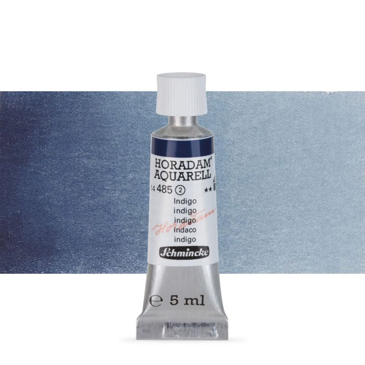 Schmincke Horadam akvarelové barvy v tubě 5 ml – 485 indigo