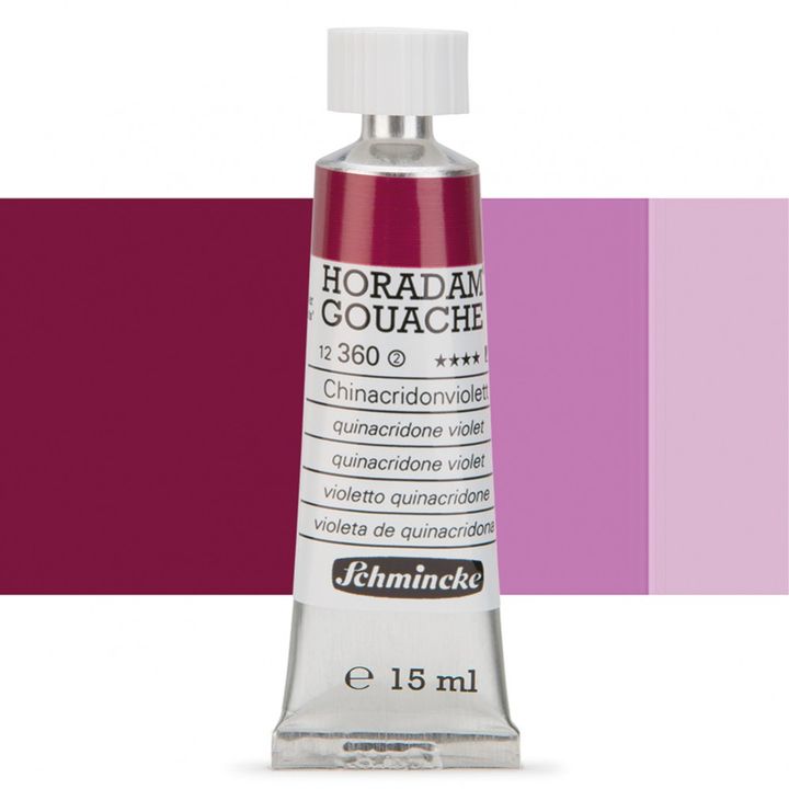 Schmincke Horadam Gouache 15ml – 360 quinacridone fialová