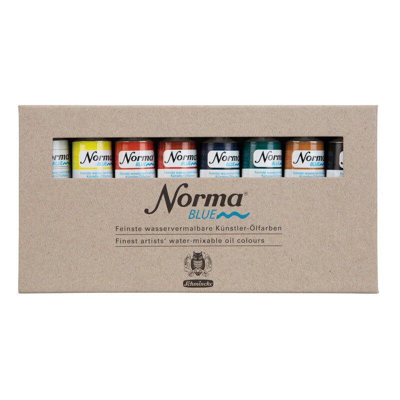 Schmincke NORMA Blue kartonový set, 8 x 35 ml