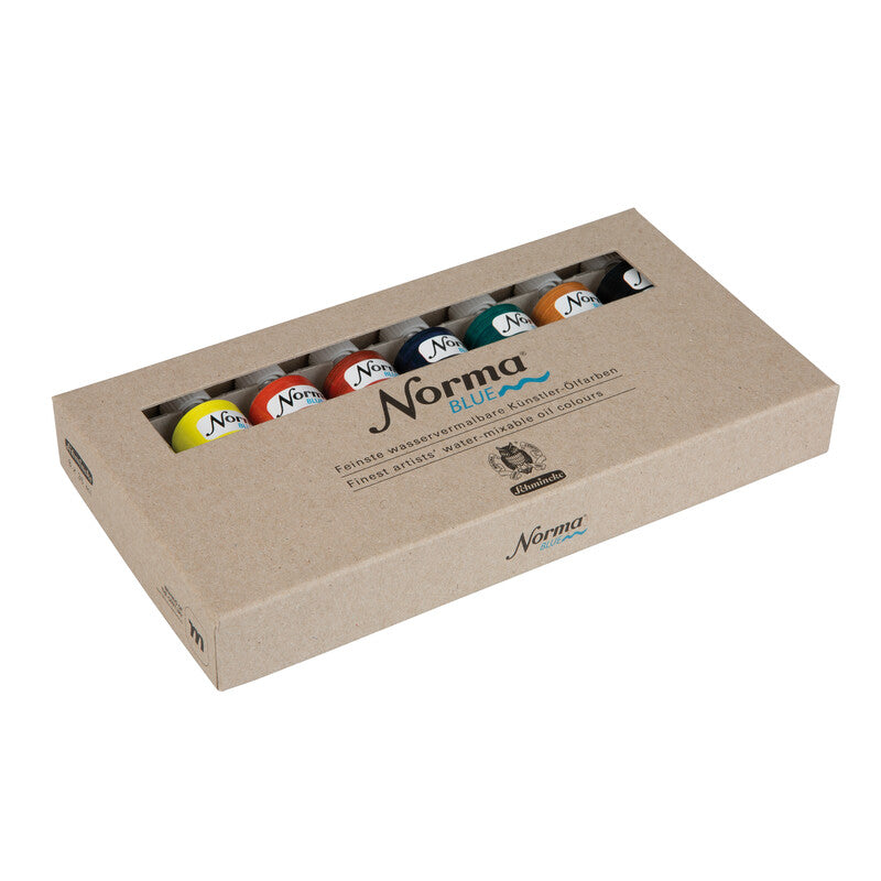 Schmincke NORMA Blue kartonový set, 8 x 35 ml