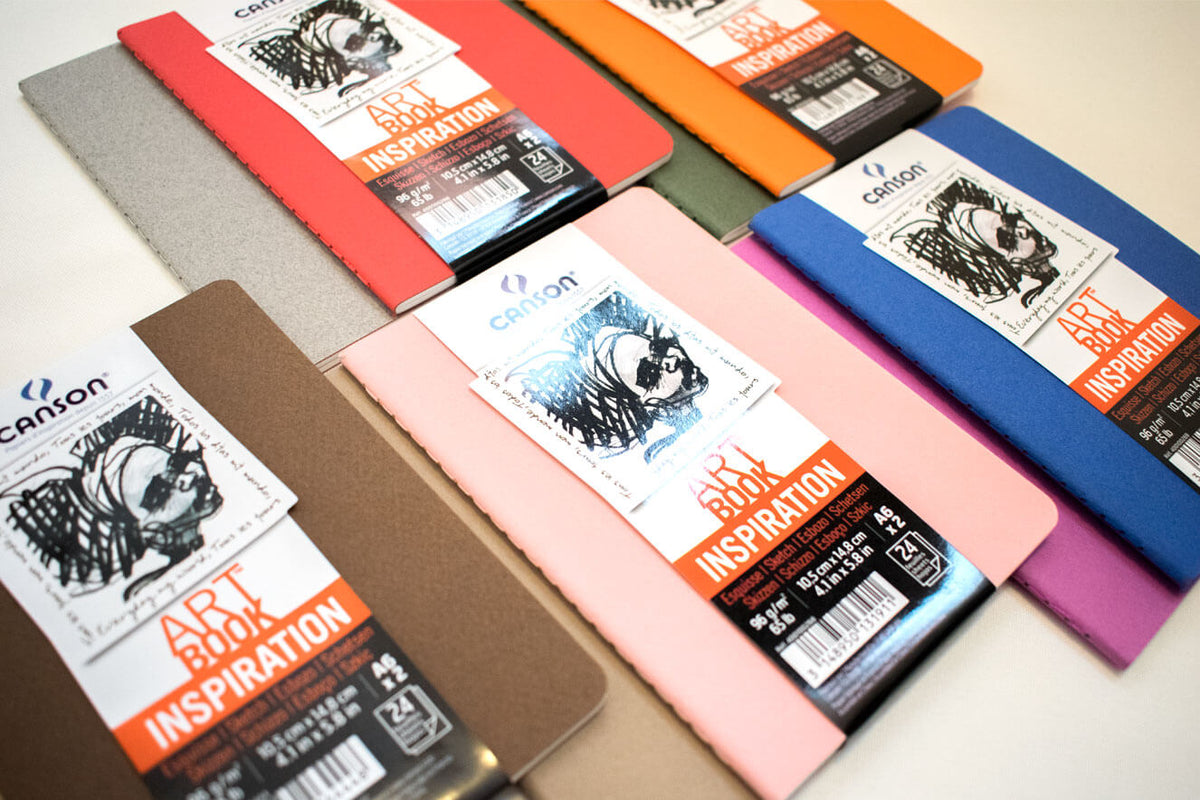 Skicák CANSON Art Book Inspiration 100 g/m² 24 listů A6 Orange