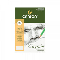 Skicák CANSON C a grain 125 g/m² A3 - 30 listů, kroužková vazba
