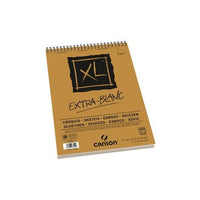 Skicák CANSON XL Extra Blanc 90 g/m² A5 - 60 listů, kroužková vazba