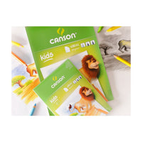 Skicovací blok CANSON Kids 90 g/m² – 30 listů, formáty A5 – A4