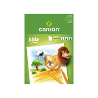 Skicovací blok CANSON Kids 90 g/m² – 30 listů, formáty A5 – A4