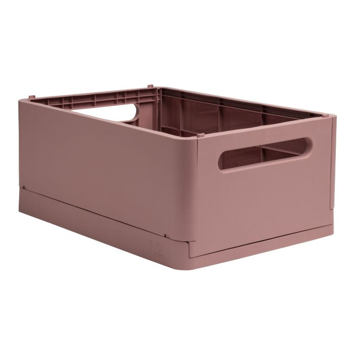 Skládací úložný box SKANDI Recycled PP MAXI – stará růže