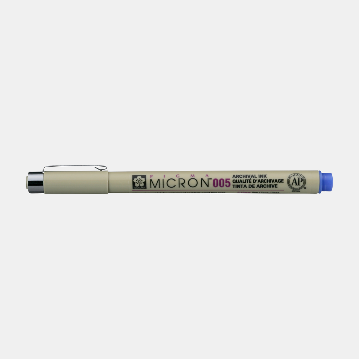 Technické pero SAKURA Pigma Micron BLUE – 005 0,20 mm
