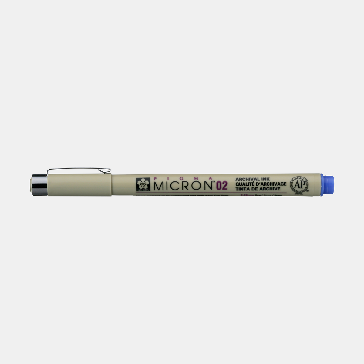 Technické pero SAKURA Pigma Micron BLUE – 02 0,30 mm