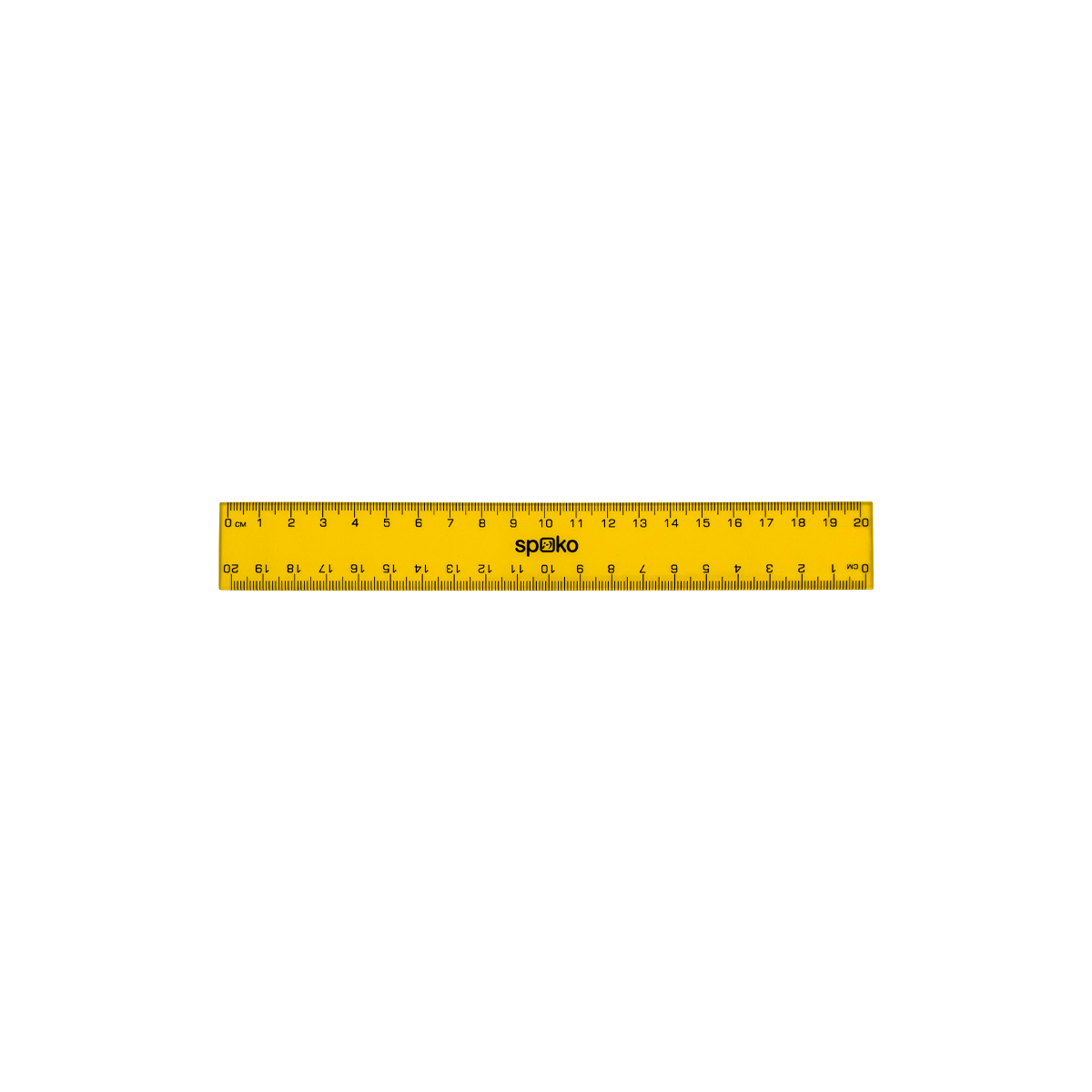 Pravítko Spoko, 20 cm, mix barev