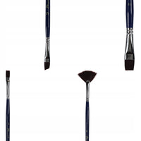 Štětce Phoenix hnědý nylon 6614S2 - 4dílný set
