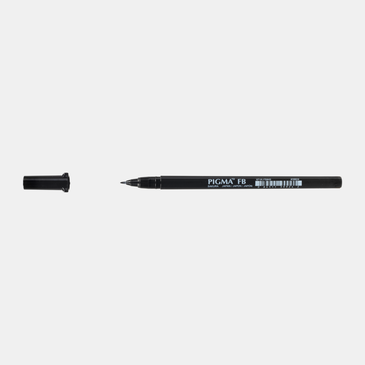 Štětcový popisovač SAKURA Pigma Brushpen Fine černý