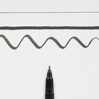 Štětcový popisovač SAKURA Pigma Brushpen Fine černý