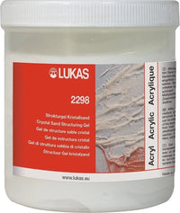 Strukturovací akrylový gel LUKAS Crystal Sand 250 ml