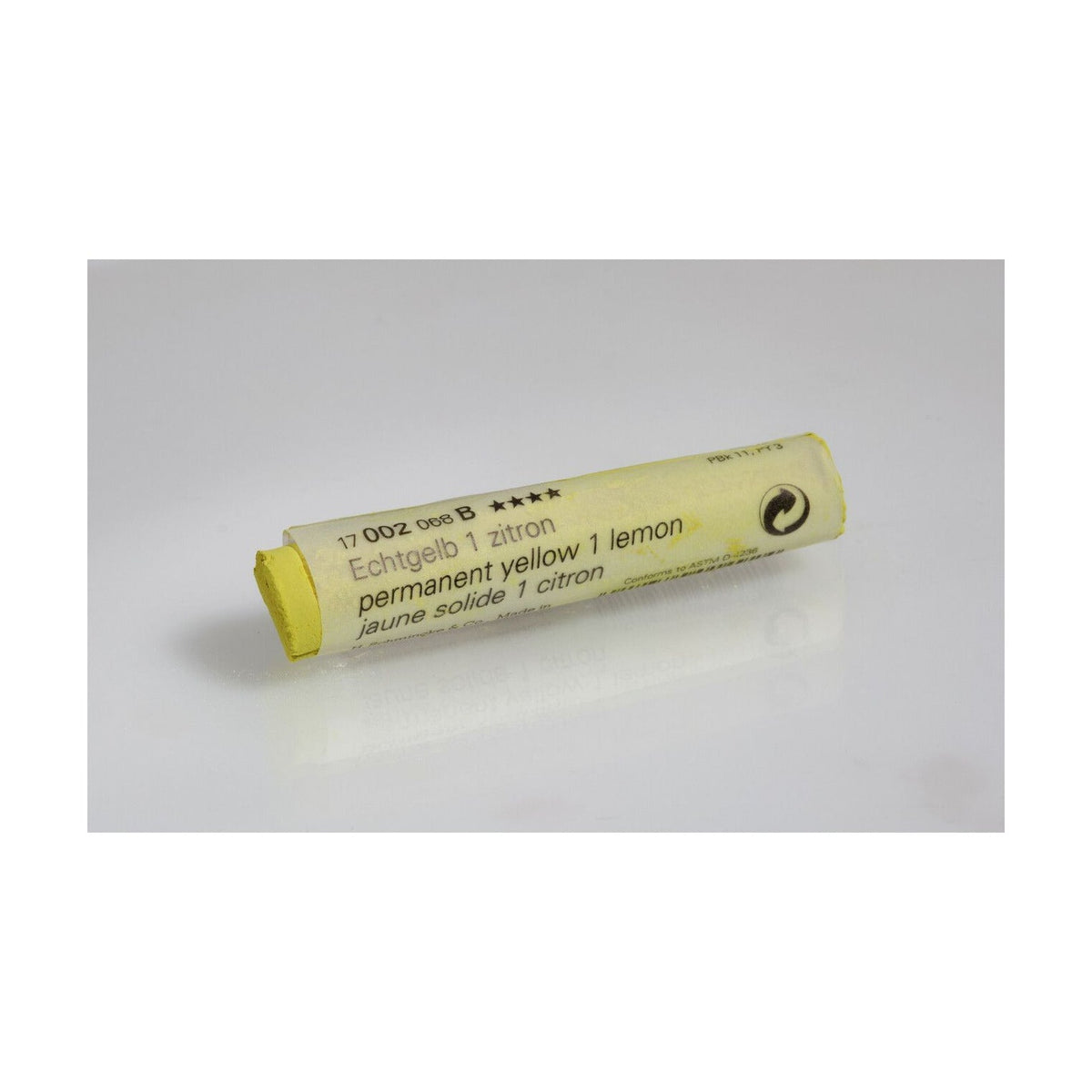 Suchý pastel Schmincke FINEST EXTRA-SOFT – Série 1 – 002 B permanent yellow 1 lemon