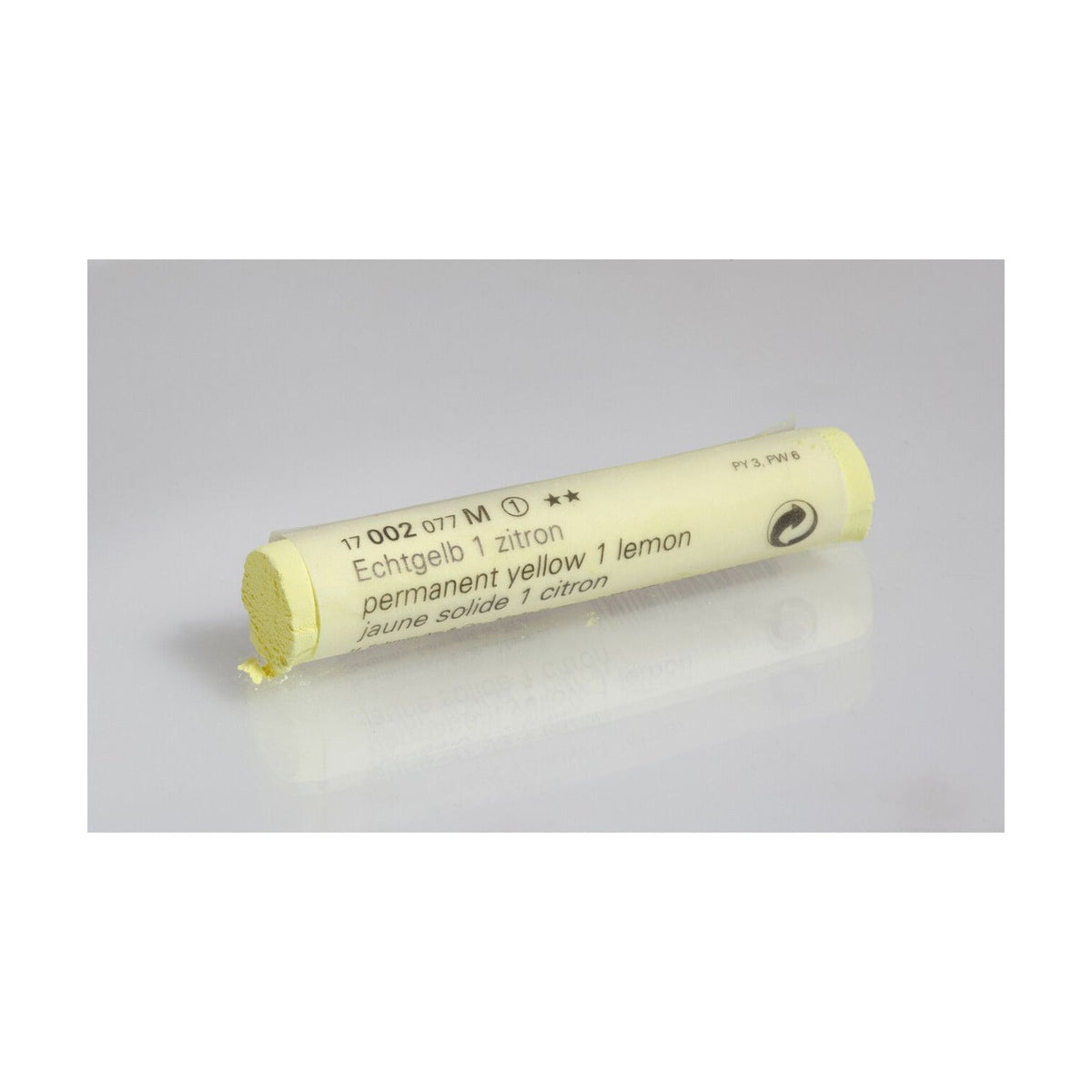 Suchý pastel Schmincke FINEST EXTRA-SOFT – Série 1 – 002 M permanent yellow 1 lemon