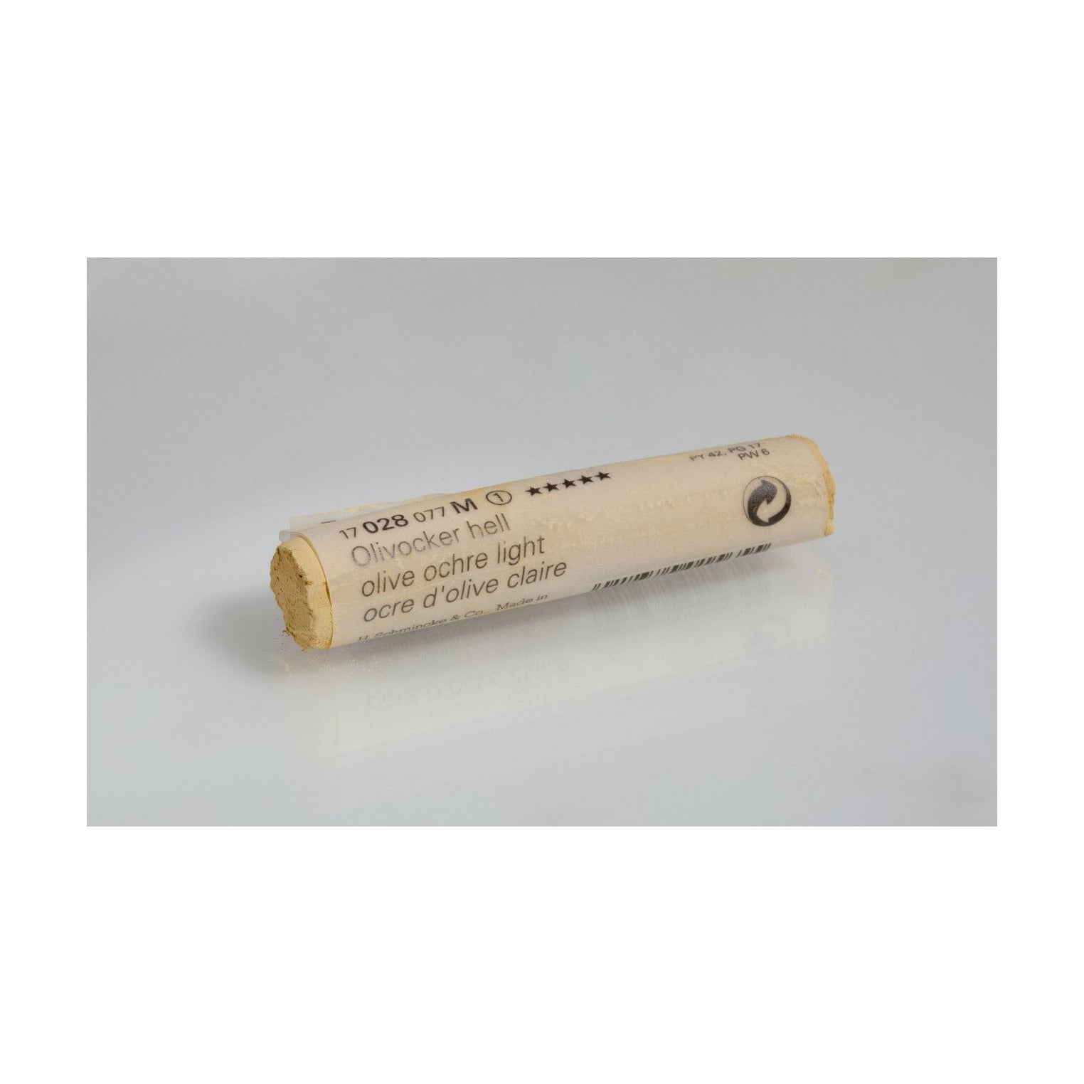 Suchý pastel Schmincke FINEST EXTRA-SOFT – Série 1 – 028 M olive ochre light
