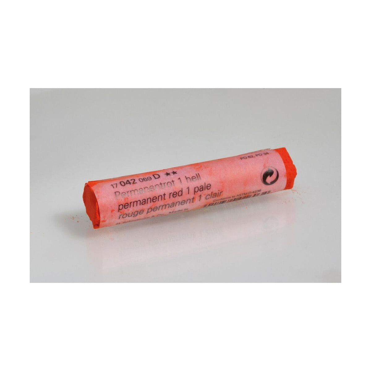 Suchý pastel Schmincke FINEST EXTRA-SOFT – Série 1 – 042 D permanent red 1 pale