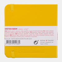 Skicovací blok Talens Art Creation Golden Yellow 12 x 12 cm, 140 g/m², 80 listů