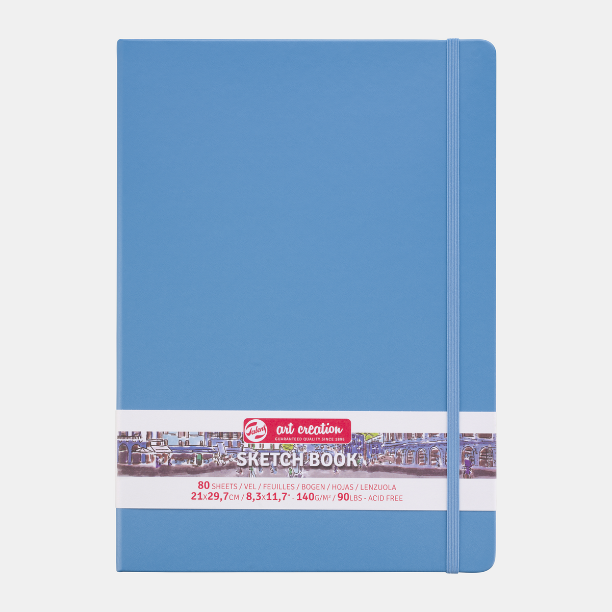 Skicovací blok Talens Art Creation Light Blue 21 x 30 cm, 140 g, 80 listů