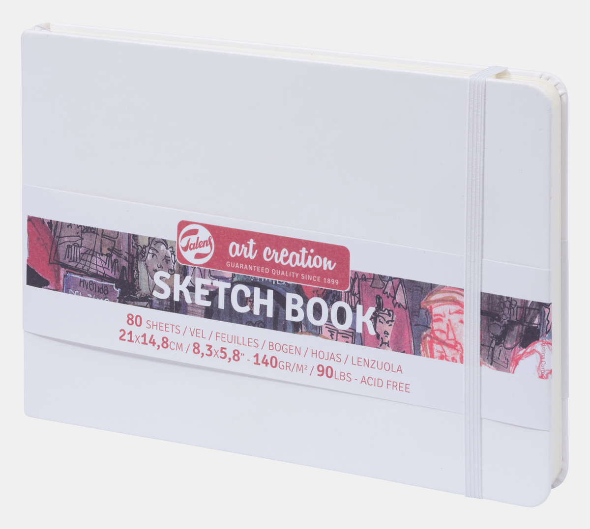 Skicovací blok ROYAL TALENS Art Creation White 15 x 21 cm, 140 g, 80 listů
