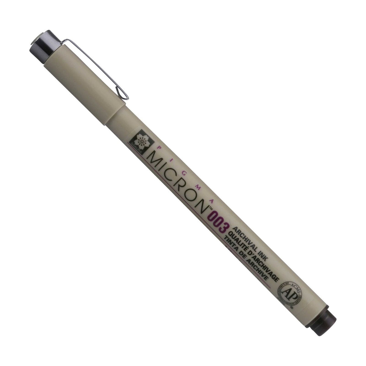 Technické pero SAKURA Pigma Micron 003 0,15 mm – Sépie