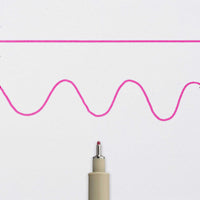 Technický popisovač SAKURA Pigma Micron růžový 0,25 – 0,50 mm