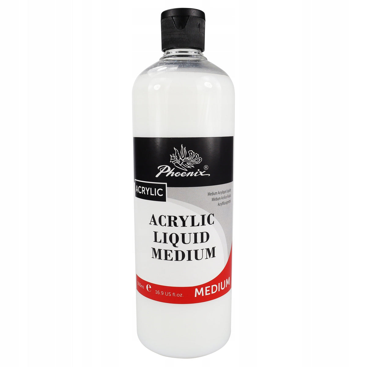 Tekuté akrylové médium Phoenix 75–500 ml