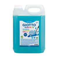 Tekuté modré lepidlo GIOTTO Blue Glue – kanystr 5000 ml