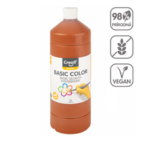 Temperová barva Creall, 1 000 ml – světle hnědá