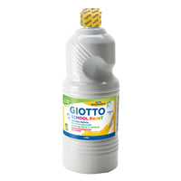Temperová barva GIOTTO School Paint 1000 ml – bílá