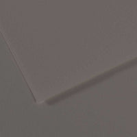 Tónovaný papír CANSON Mi-Teintes 50 x 65 cm – 160 g/m² – Grafitová 185
