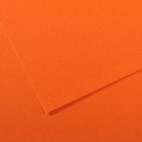Tónovaný papír CANSON Mi-Teintes 50 x 65 cm – 160 g/m² – Oranžová 453