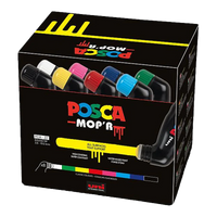 Posca PCM-22 8C MOP´R sada popisovačů, 3 – 19 mm, mix barev (8 ks)