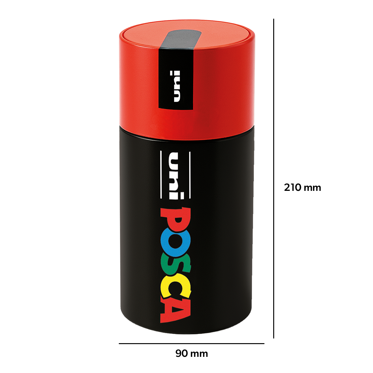 Posca kombinovaná sada popisovačů v plechové dóze – 13 ks (PC-3M, PC-5M, PC-5BR)
