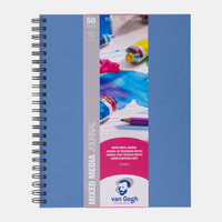 ROYAL TALENS Van Gogh Mix Media blok 160 g/m² 50 listů A4 lepený