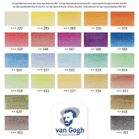 ROYAL TALENS Van Gogh sada barevných akvarelových pastelek 24 ks