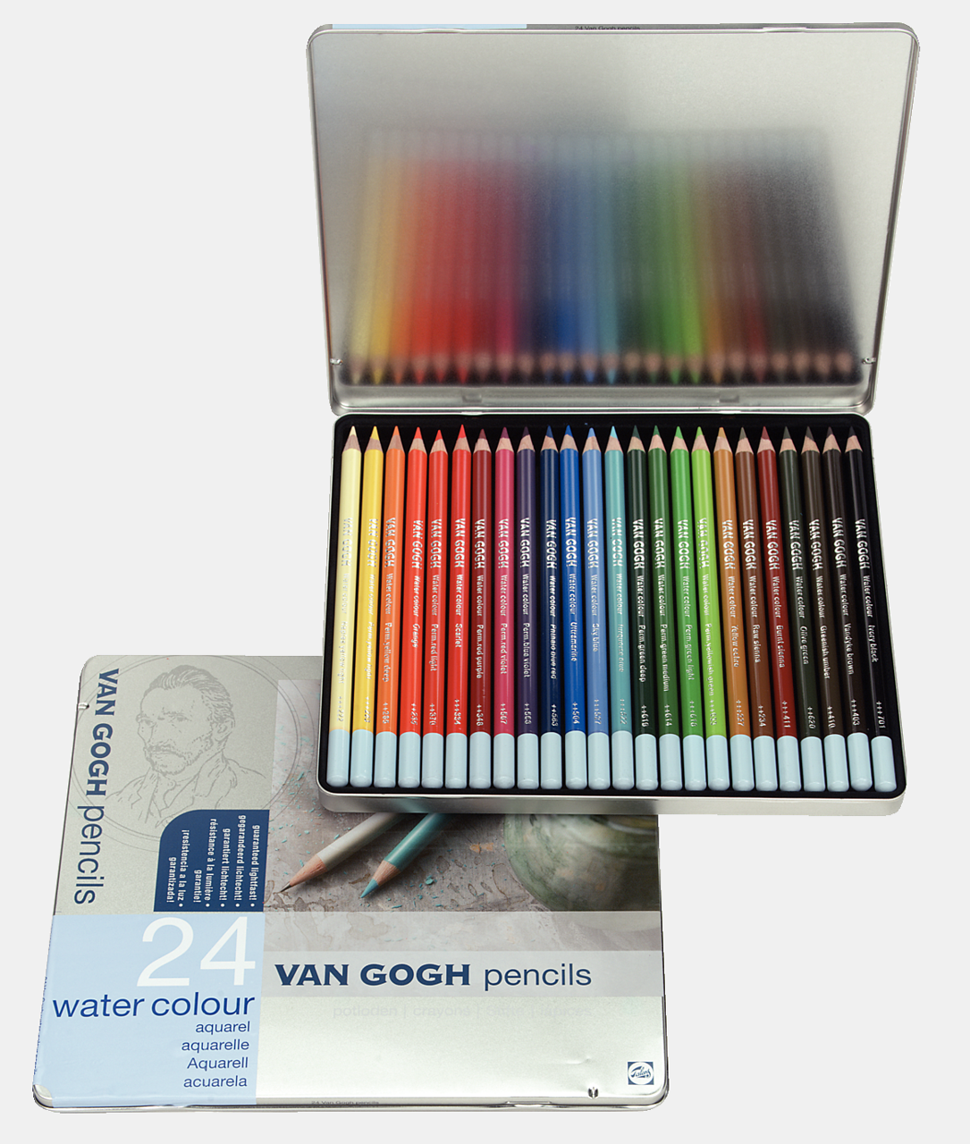 ROYAL TALENS Van Gogh sada barevných akvarelových pastelek 24 ks