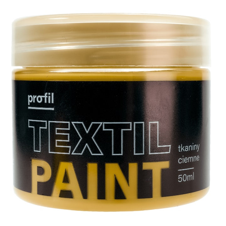 Metalická barva Profil na tmavý textil 50 ml – zlatá