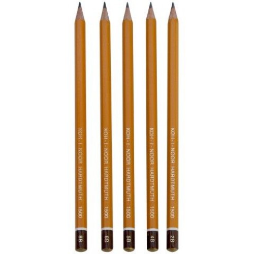 Grafitová tužka 1500 KOH-I-NOOR / 6B grafitové tužky KOH-I-NOOR