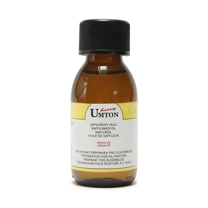 Saflorový olej UMTON 3211/200 ml přípravky pro olejomalbu UMTON
