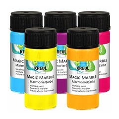 Barva na mramorování HOBBY Line Magic Marble Metallic 20 ml | různé barvy