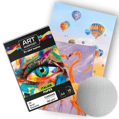 Art Kompozit Canvas Textured Paper Block A4 10 listů 360g/m2